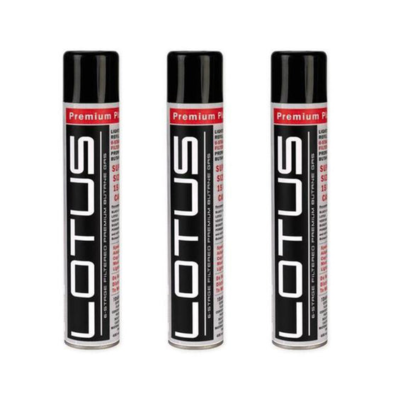Lotus Premium Butane Gas 400mL - Unit