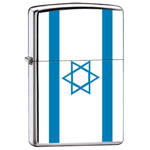 Zippo Lighter - Flag of Israel