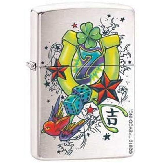 Zippo Lighter - As Luck Would Have It