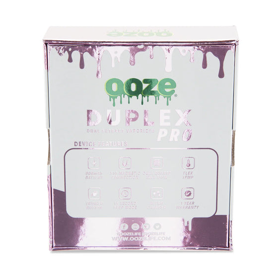 Ooze Duplex Pro - Cartridge & Wax Vaporizer