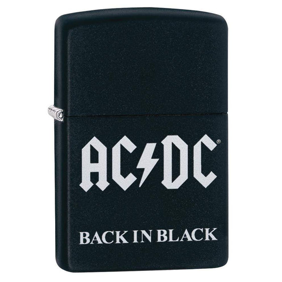 Zippo Lighter - AC/DC Back in Black Matte