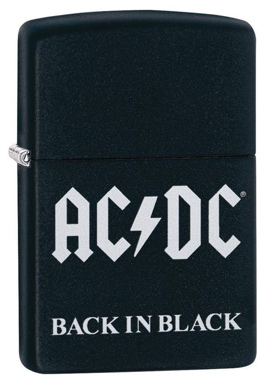 Zippo Lighter - AC/DC Back in Black Matte