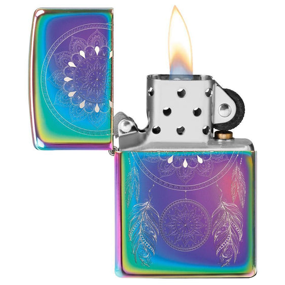 Zippo Lighter - Dream Catcher Multicolor