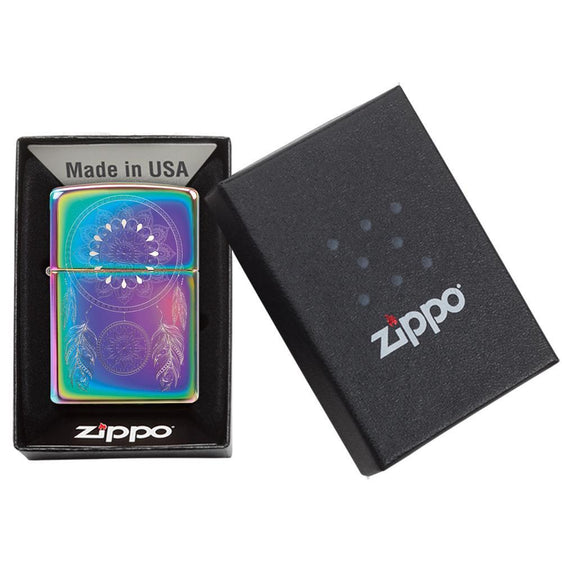 Zippo Lighter - Dream Catcher Multicolor