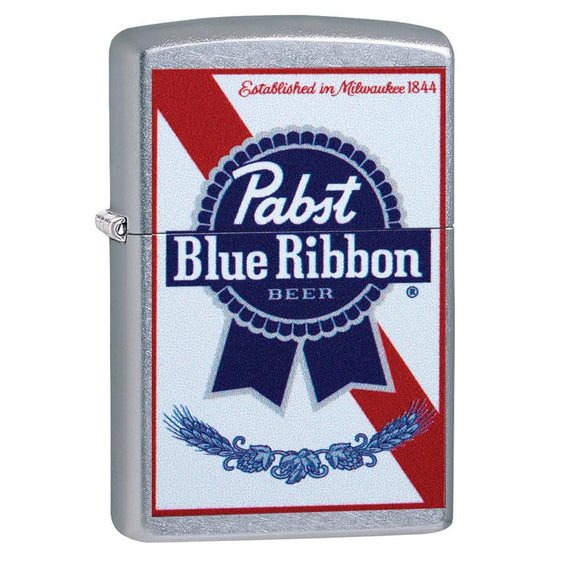 Zippo Lighter - Iconic Pabst Blue Ribbon - Lighter USA