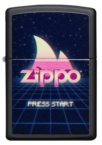 Zippo Lighter - Retro Gaming Design