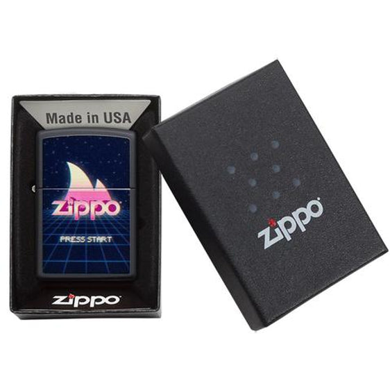 Zippo Lighter - Retro Gaming Design