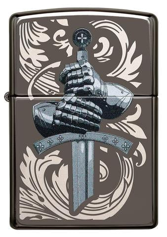 Zippo Lighter - Knights Glove Design