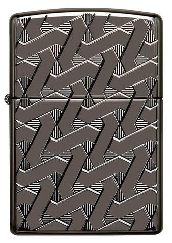 Zippo Lighter - Armor® Geometric Weave Design