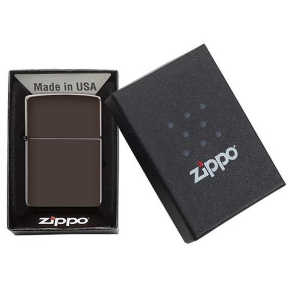 Zippo Lighter - Classic Brown