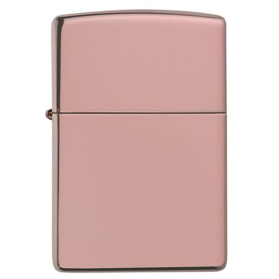Zippo Lighter - Classic High Polish Rose Gold - Lighter USA