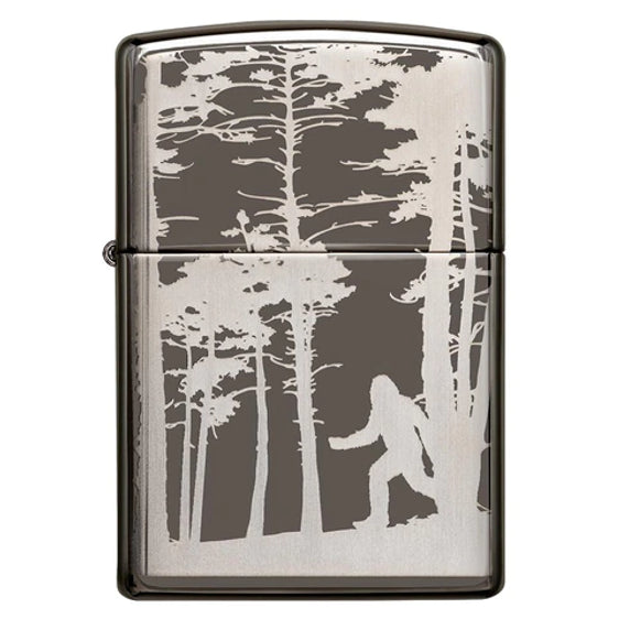 Zippo Lighter - Sasquatch in the Woods