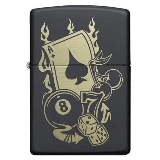 Zippo Lighter - Gambling w/ Luck
