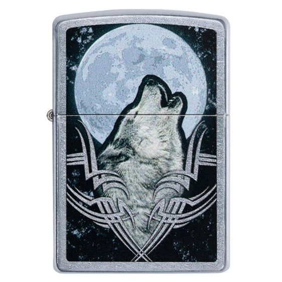 Zippo Lighter - Howling Wolf