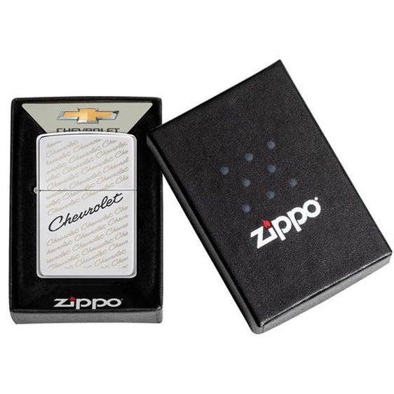 Zippo Lighter - Chevrolet® Script Logo