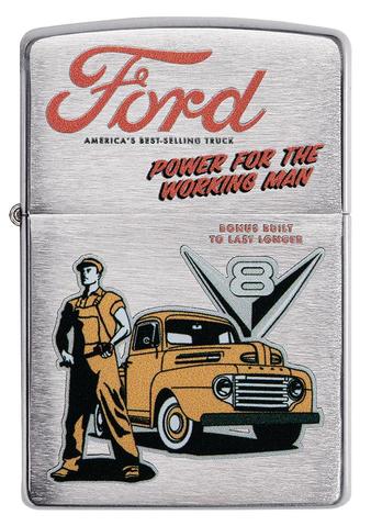 Zippo Lighter - Vintage Ford "Power for the Working Man"