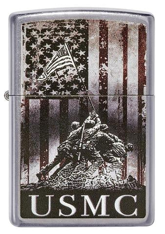 Zippo Lighter - U.S. Marines Raising Flag