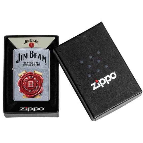 Zippo Lighter - Jim Beam® Logo and Rosette