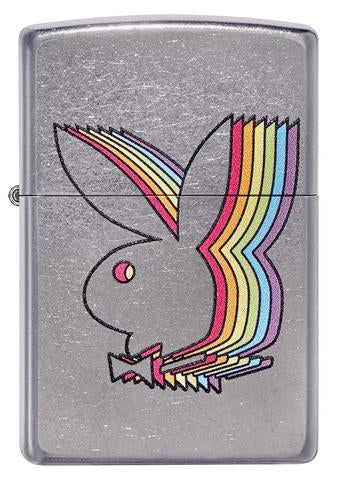 Zippo Lighter - Outlined Playboy Bunny Logo