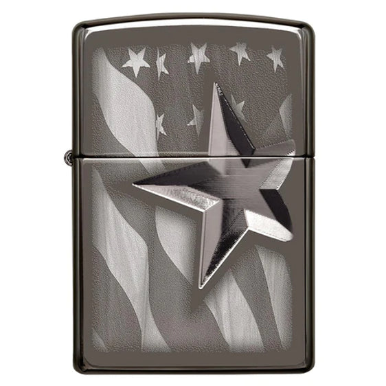 Zippo Lighter - Retro Star