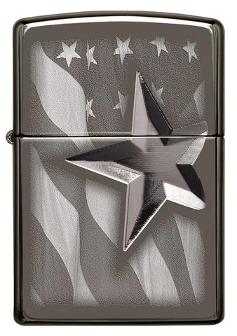 Zippo Lighter - Retro Star
