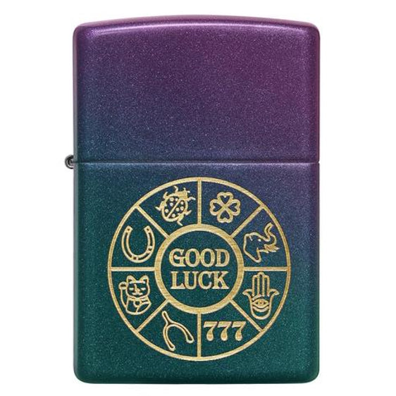 Zippo Lighter - Lucky Symbols Design