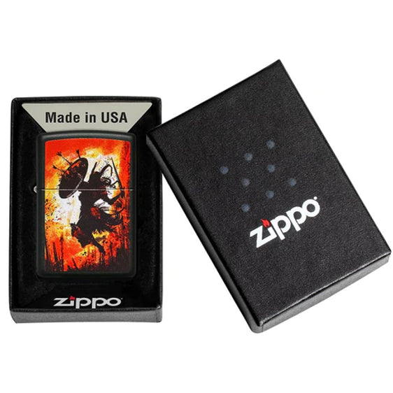 Zippo Lighter - Warrior