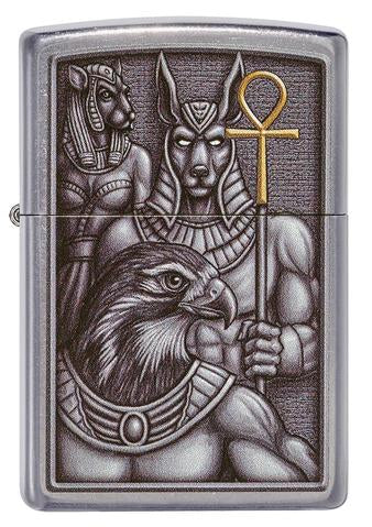 Zippo Lighter - Egyptian Gods Design