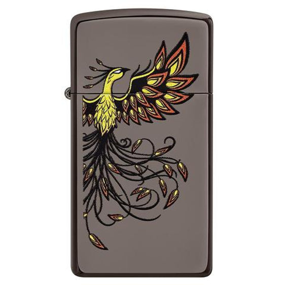 Zippo Lighter - Slim® Phoenix Design - Lighter USA