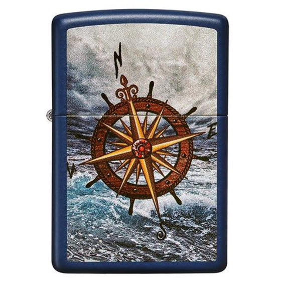 Zippo Lighter - Compass Design