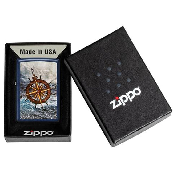 Zippo Lighter - Compass Design