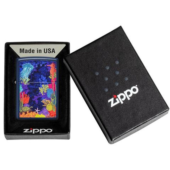 Zippo Lighter - Sea Life Design