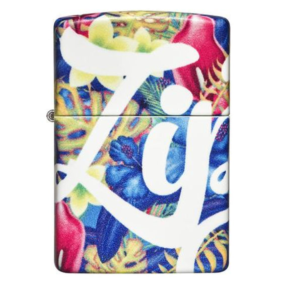 Zippo Lighter - Zippo Floral Flair Design