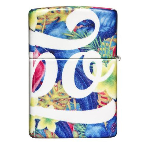 Zippo Lighter - Zippo Floral Flair Design