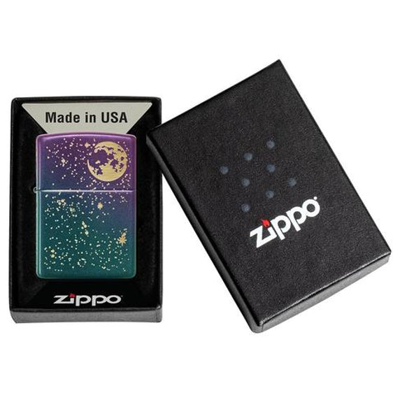 Zippo Lighter - Starry Sky Iridescent Finish