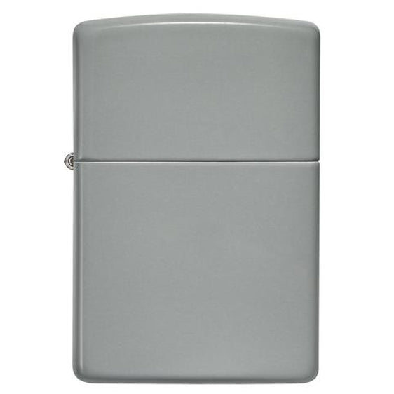 Zippo Lighter - Classic Flat Gray