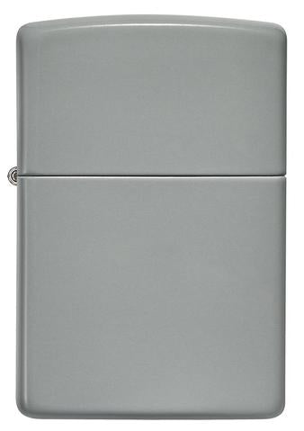 Zippo Lighter - Classic Flat Gray