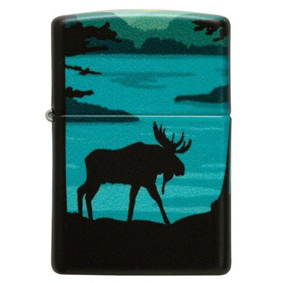 Zippo Lighter - Moose Landscape Design