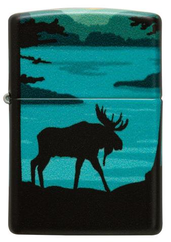 Zippo Lighter - Moose Landscape Design