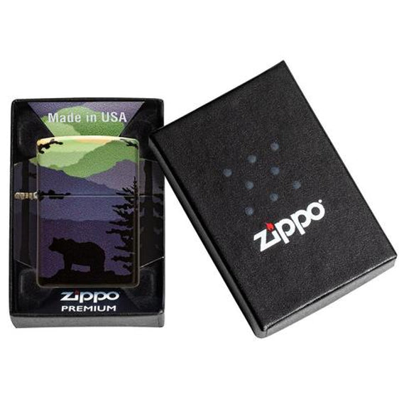 Zippo Lighter - Bear Landscape Design