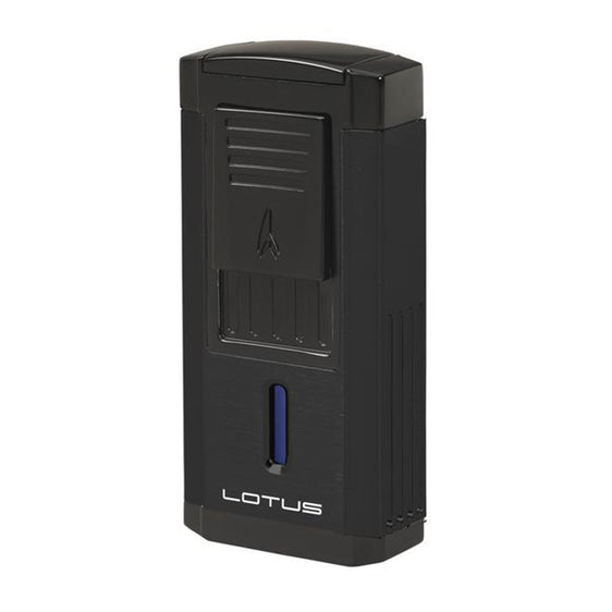 Lotus Lighter Duke L60 Triple Flame Lighter w/ Cutter - Black Matte
