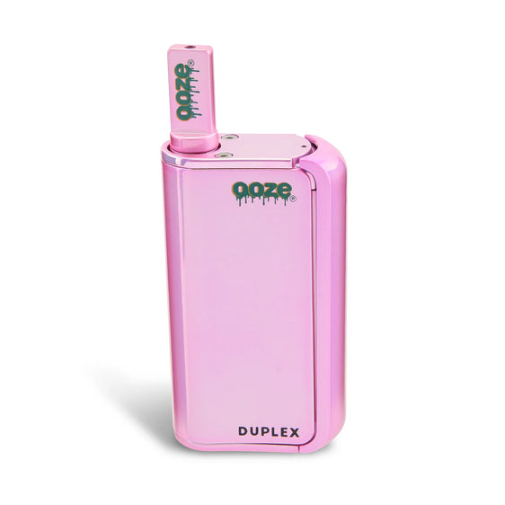 Ooze Duplex Pro - Cartridge & Wax Vaporizer Ice Pink