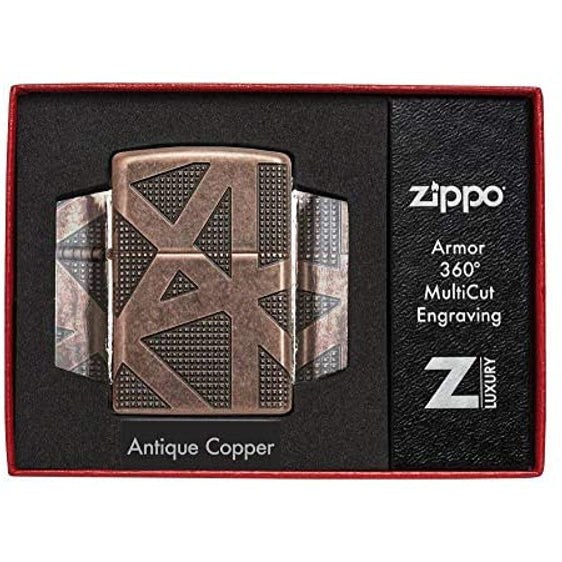 Zippo Lighter - Armor Antique Copper
