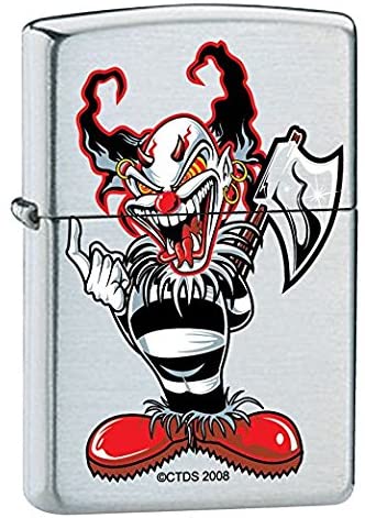Zippo Lighter - Ax Clown