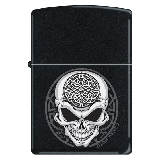 Zippo Lighter - Celtic Skull