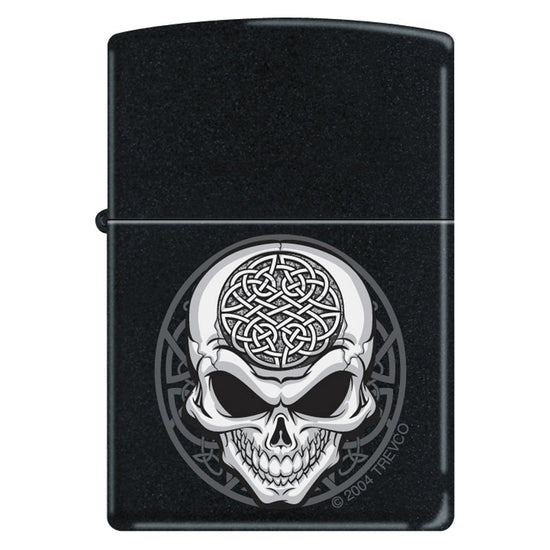 Zippo Lighter - Celtic Skull