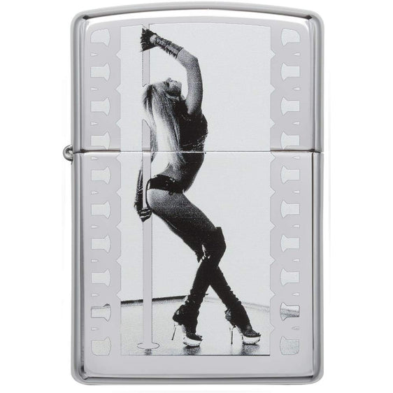 Zippo Lighter - Girl on Pole Dancer