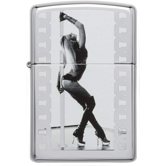 Zippo Lighter - Girl on Pole Dancer