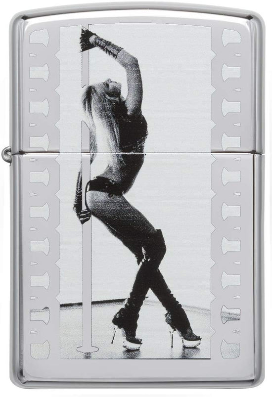 Zippo Lighter - Girl on Pole Dancer