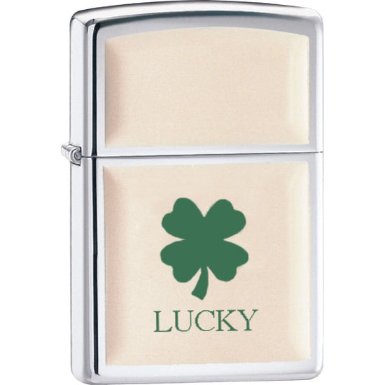 Zippo Lighter - Lucky Clover